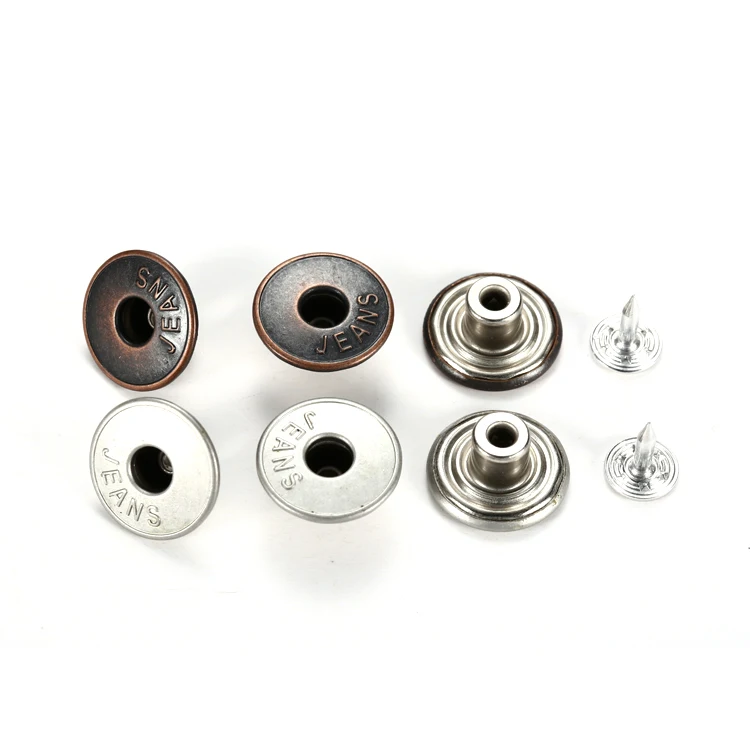 
20mm Branded copper man jeans buttons for clothes 