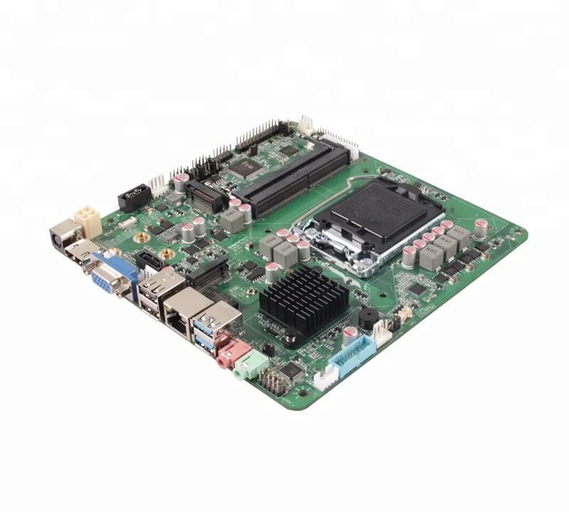 
Intel skylake Lga1151 mini itx motherboard with 24 bit lvds, Ngff socket 