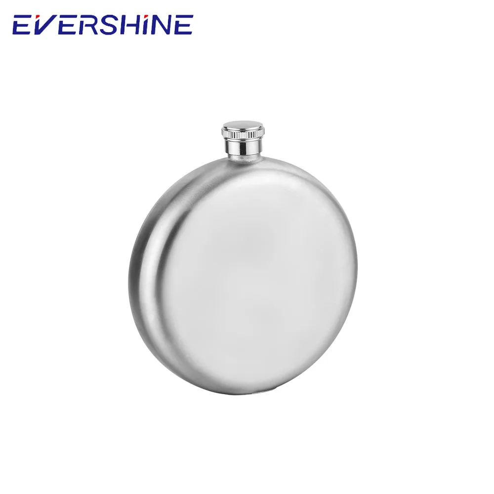 Manufacture ss printed 8oz 6oz sublimation metal insulated stainless steel hip flask custom gift set