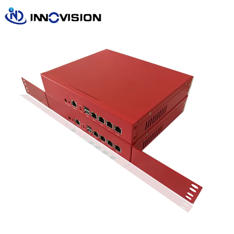  Компактный роутер 1U / Desktop 4GBe с поддержкой четырехъядерного процессора J1900 и сетевым экраном