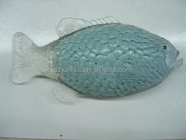 Novelty Plastic Stretch Rubber Toy Pet Fish