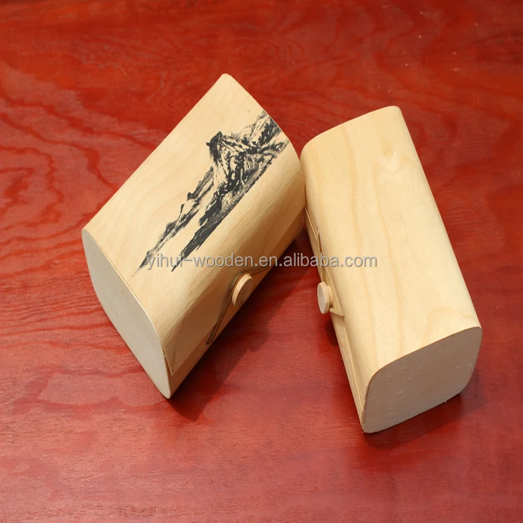 nature wood tea box gift box for storage and packaging