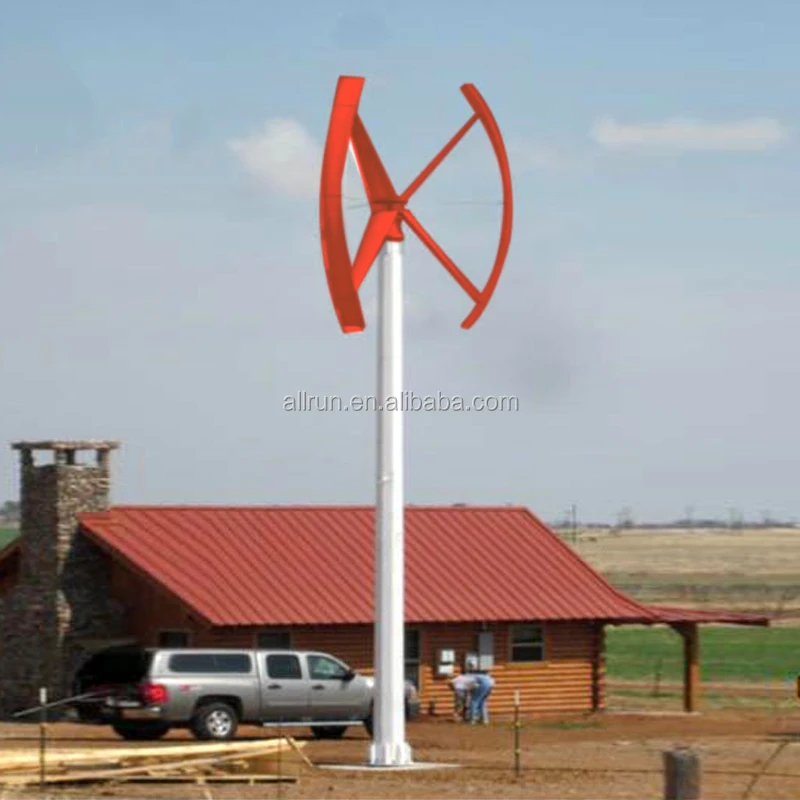 Hot sale ! low start wind speed 1.2m/s 3kw vertical axis wind turbine
