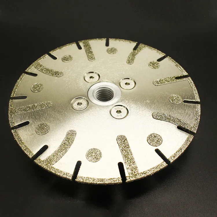 4-1/2 Inch Diamond Cutting Disc Electroplate Saw Blade Grinding Tool for marble granite ceramic jade cutting and so on