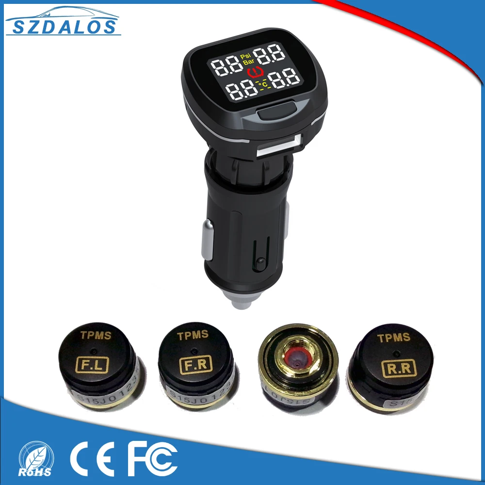 DIY внешний датчик 433.92 мГц авто tpms датчик давления в шинах tpms давления в шинах monitor spy