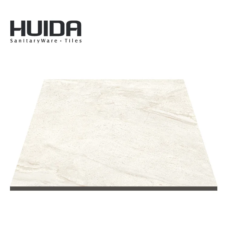HUIDA House Inner polished glazed white ceramic floor tile 600x600