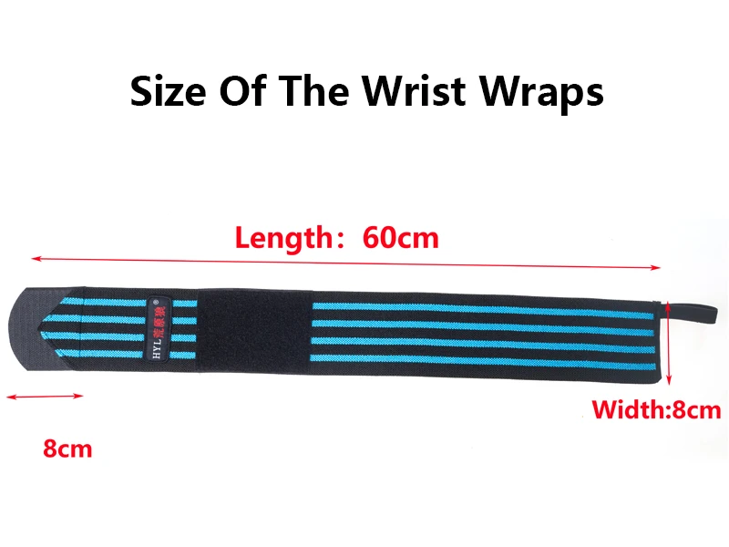 
HYL-2633 Gym weightlifting relief wrist straps with low price 