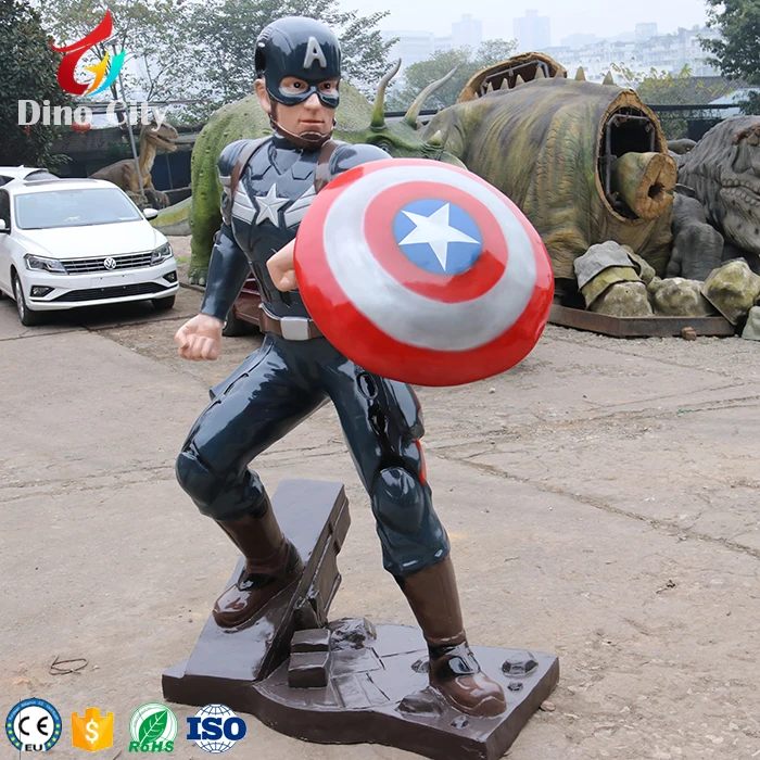 Customized Fiberglass Life Size Donald Duck Statues For amusement parks