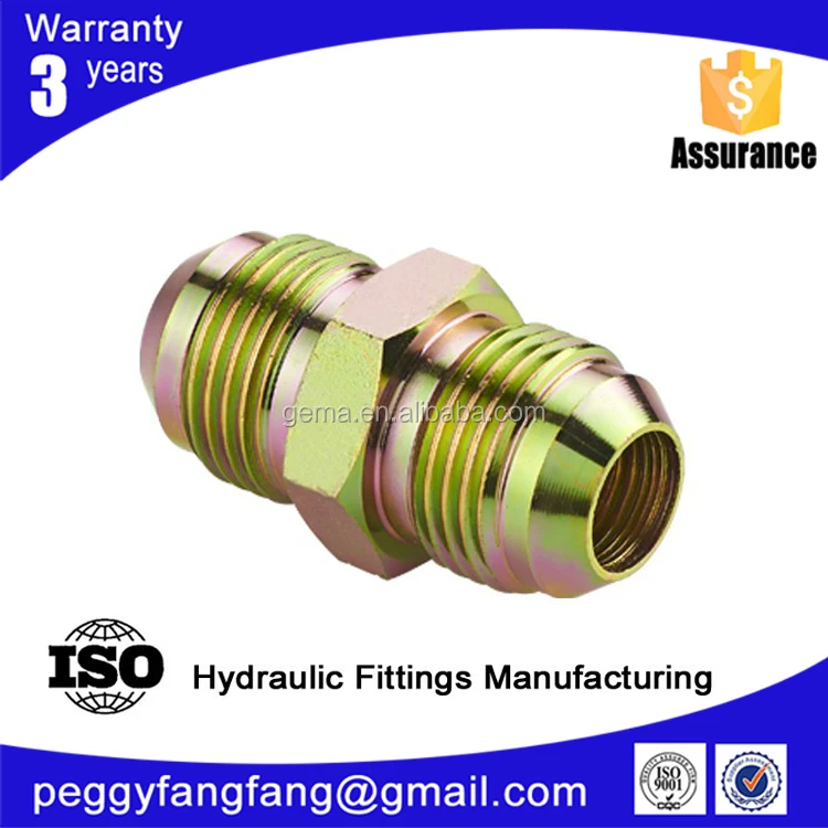 hydraulic fittings 1jg/male connector/ bspp 37flare male bsp parallel thread hydraulic hose fitting /camlock coupling/pneumatic