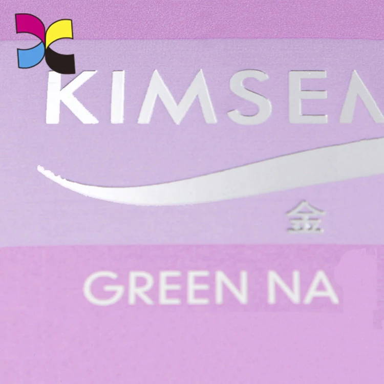 Custom printed silver foil regular base paper box cosmetic packaging