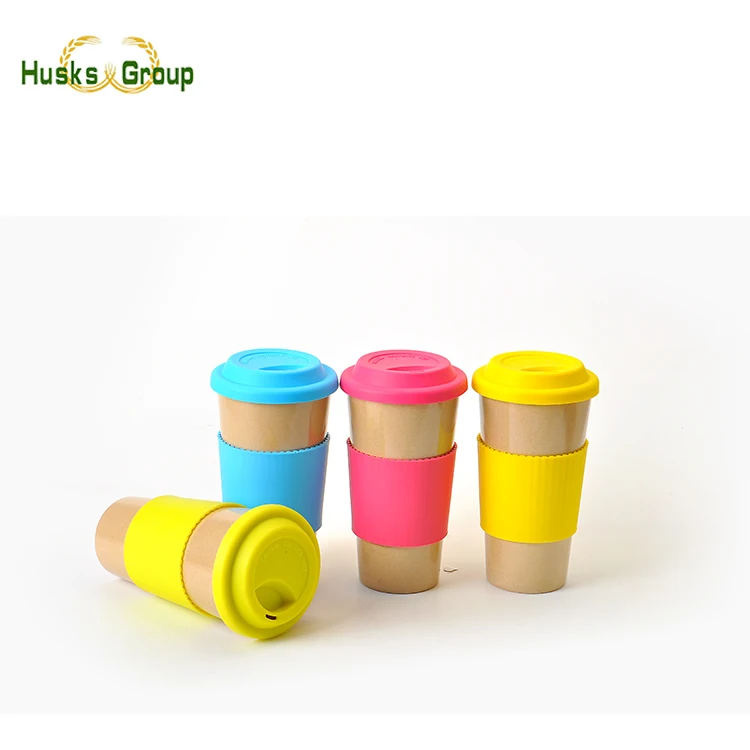 Biodegradable Bamboo Fiber Eco Travel Mug
