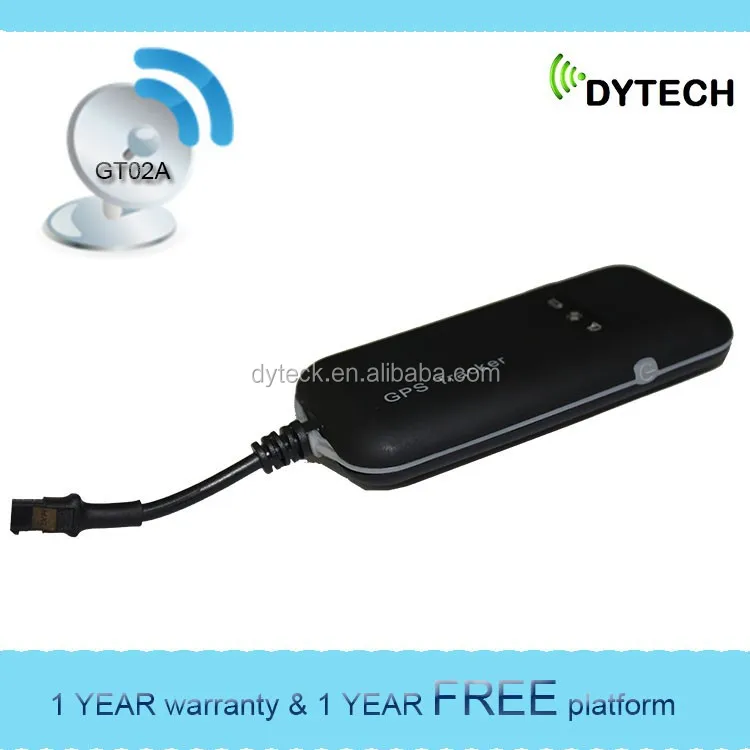 GPS vehicle Tracker GT02A for car motorcycle google map tracking device