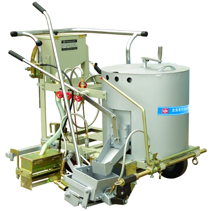 
Hand Push Hot Melt Thermoplastic Paint Highway Road Line Marking Machine 