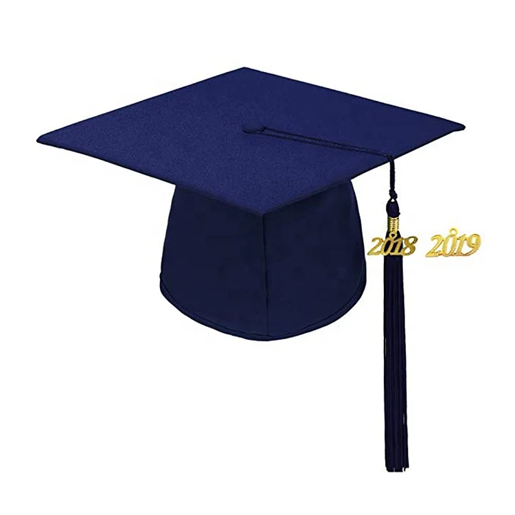 Best Seller Adult Matte Navy Graduation Cap