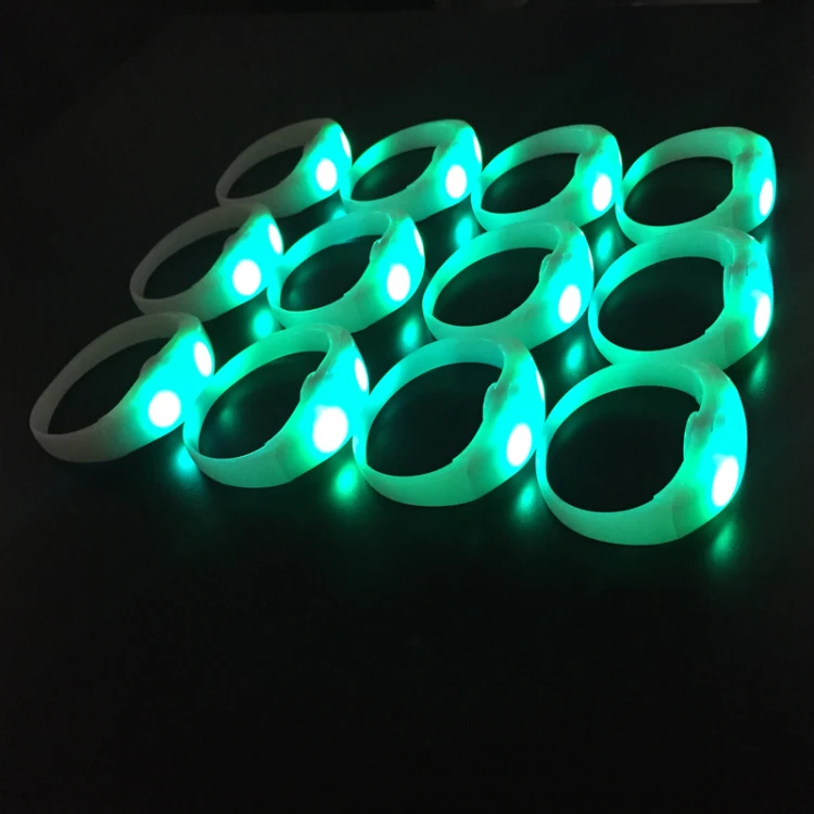 Summer 2024 Concert NEW Arrivals Wristband LED DMX Wireless RGB LED Controller Bracelet