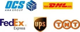 DHL,FEDEX,UPS,TNT express service,