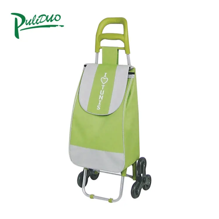 Reusable trolley bag folding shopping trolley bag wheeled shopping bag