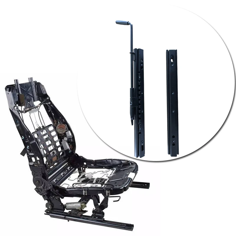 Seat accessories driver seat slide rail double guide rail for car seat