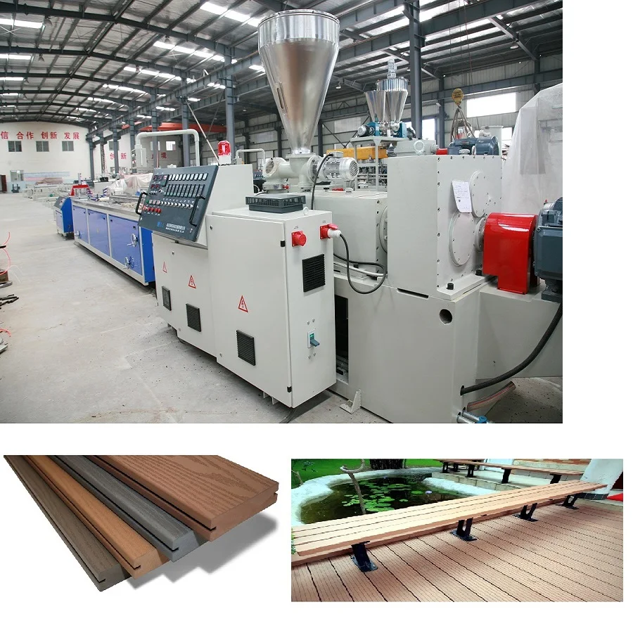 wpc decking making machine