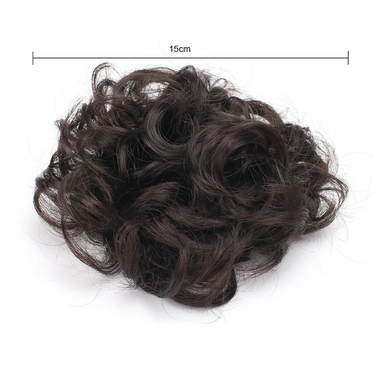 
Synthetic Fashion head wear chignon for curly hair 