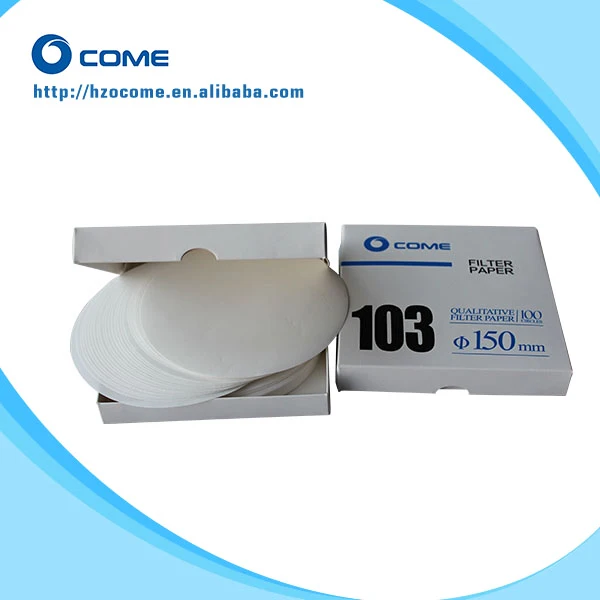 Ocome 125mm grade 1 qualitative laboratory filter paper