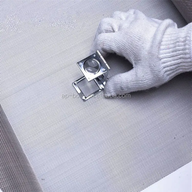 Enamelled 150 Micron 120 mesh nichrome wire mesh screen/Metal Screen/Metallic Fabric