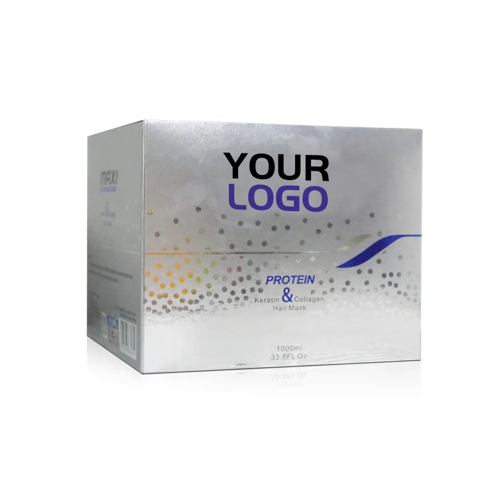 Оптовая продажа, протеиновая маска для восстановления волос с коллагеном 1000 мл
