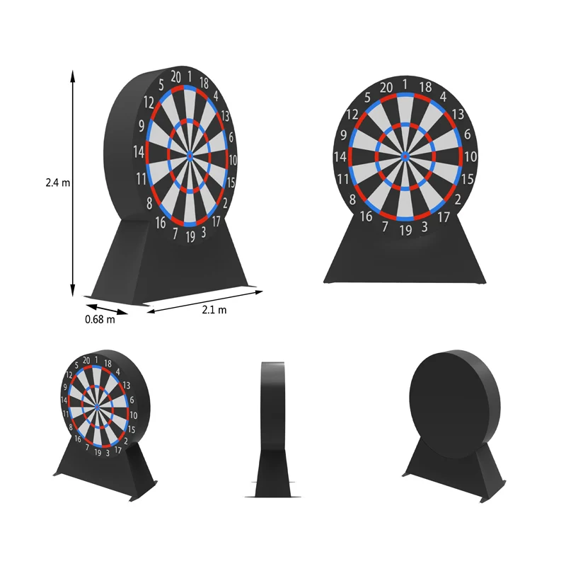 Giant foot ball Inflatable football kick shooting target soccer ball dart board toss football dartboard game  inflatable sport
