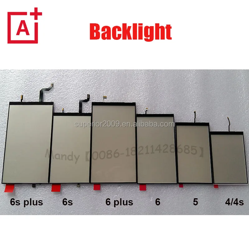 Wholesale backlight for iphone 6/6s/6plus/6splus lcd for iphone 6s hot sale in stock lcd backlight replacement