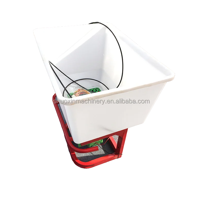 Automatic and fast electric fertilizer salt seed distributor broadcaster