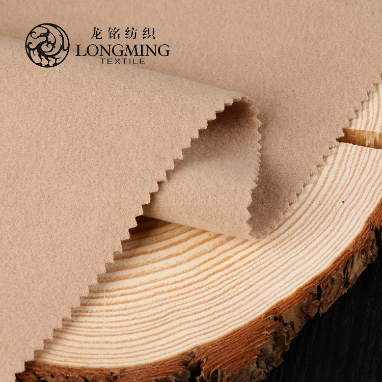 New design wool like polyester heavyweight viscose elastane yarn dyed fabric for coats