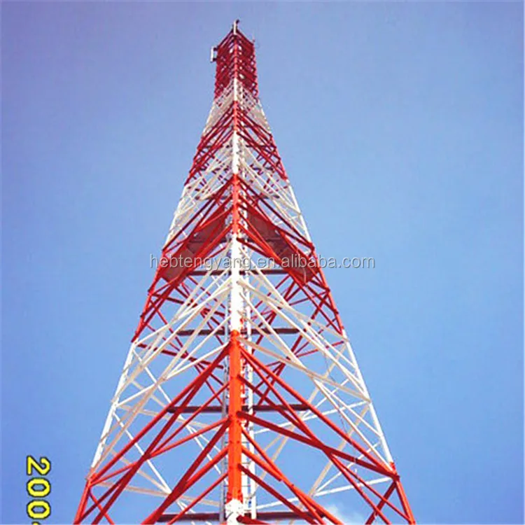 Self Supporting Steel Pylon Guard Tower