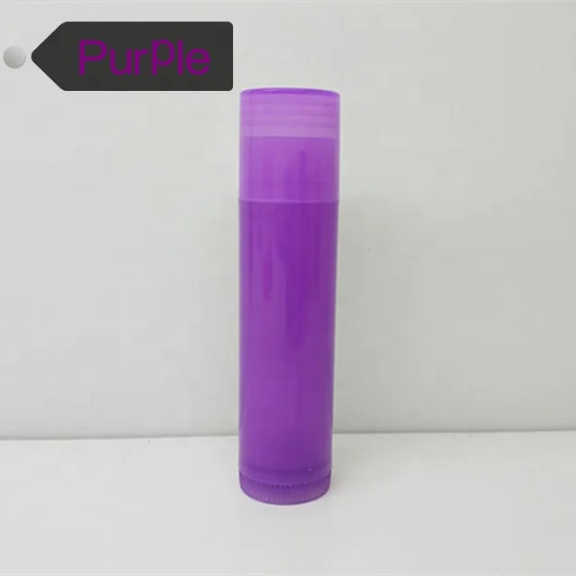 2019 New Colorful 5g Lip Balm Tubes Lipstick Containers Empty Cosmetic Containers Glue Stick Lip Gloss Tube