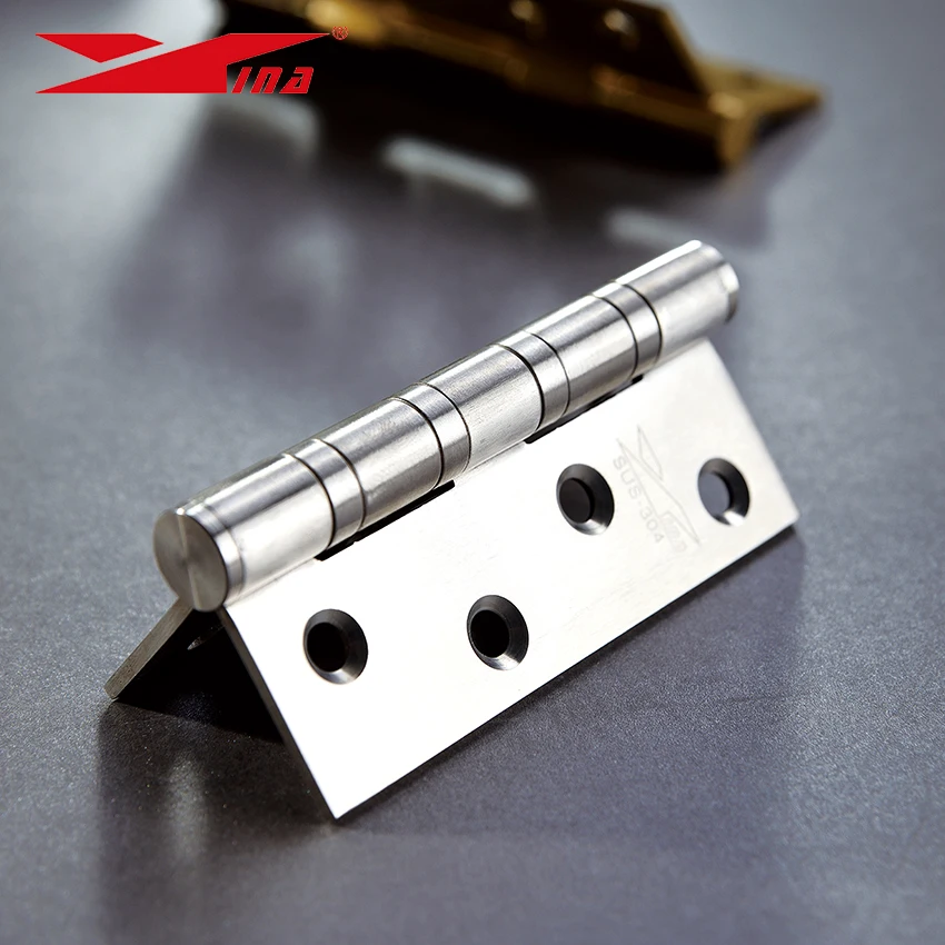 all types hinge bearings with 4 balls hardware for interior doors silver gold black butt stainless steel ball bearing door hinge