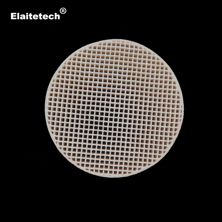 Porous alumina casting industrial extruded honeycomb ceramic filters for foundry