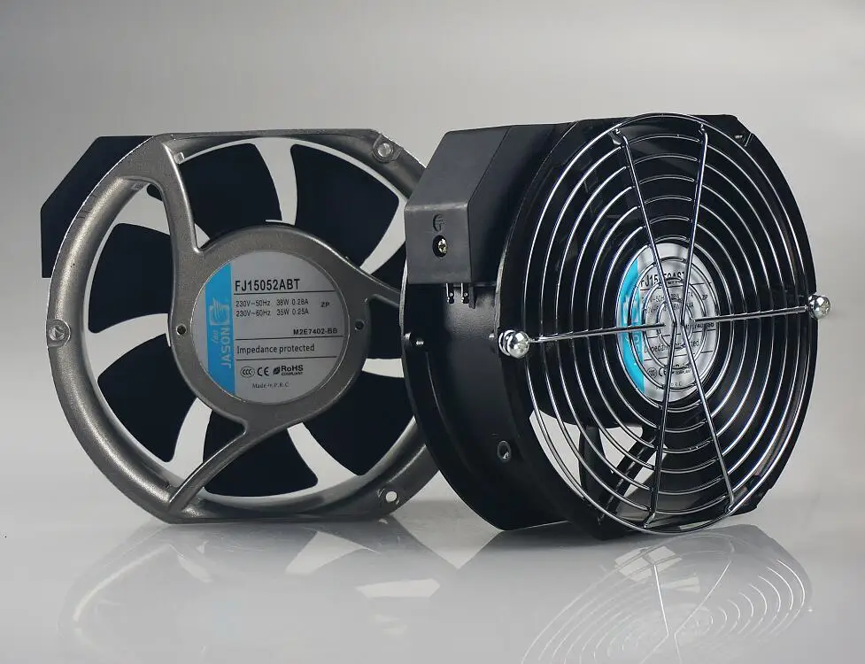 17251 230V AC oval axial cooling fan with high air flow FJ15052ABT