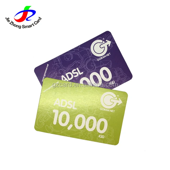 
Customized design printing paper mobile scratch card for mobile phones 
