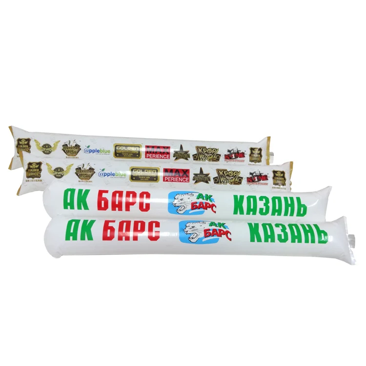 
Hot selling Customized cheering stick/ Inflatable noise maker sticks / Balloon cheering stick 