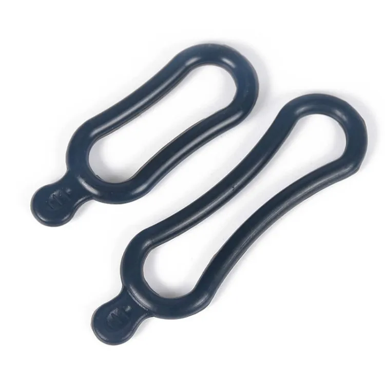 Rubber Bike Front Light Holder High Stretch Bicycle Handlebar Fixing Bike LED Flashlight Torch Mount Holder Clip