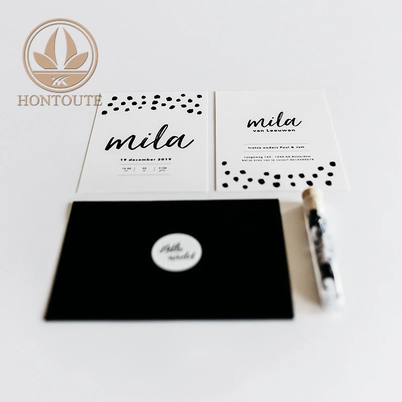 Carte Postale Postcard Printing Customised China Envelope Tin Set Christmas Paper Card