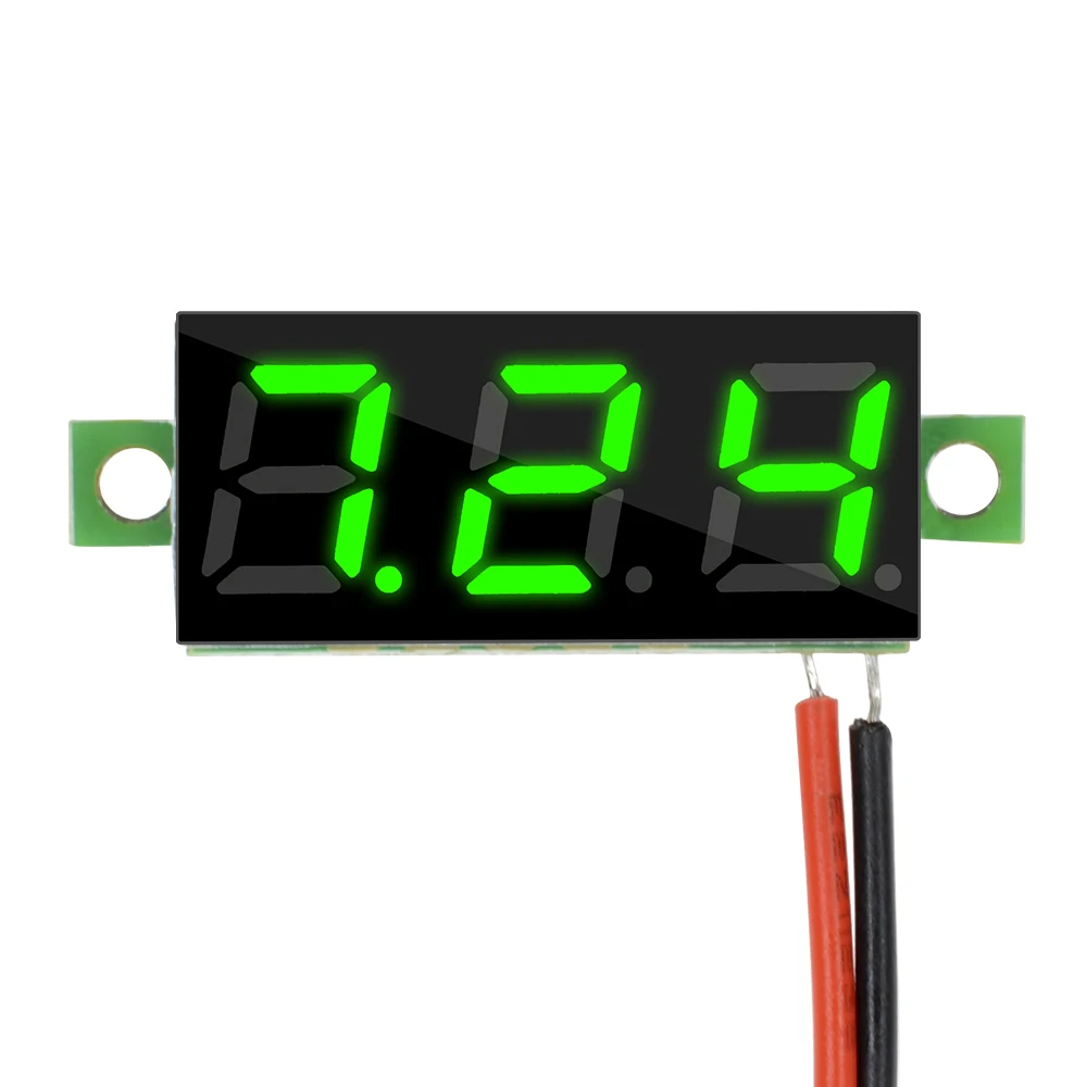 0.28/0.36/0.56 inch LED Digital Voltmeter Ammeter Car  Voltage Current Meter Volt Detector Tester Monitor Panel Red