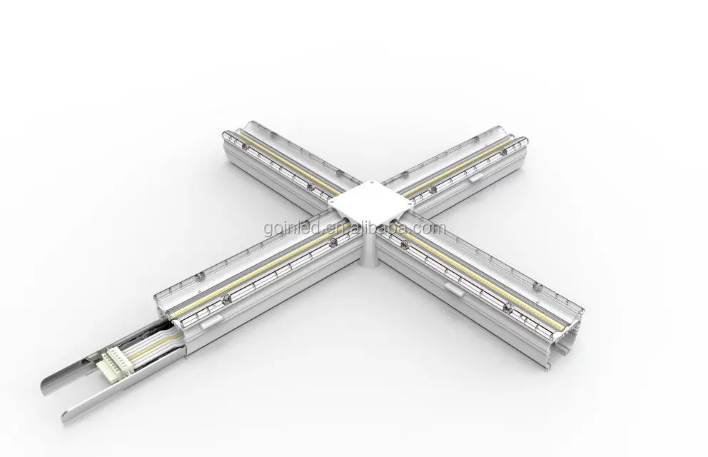 60w LED linear trunking light system 1500mm length led trunk light