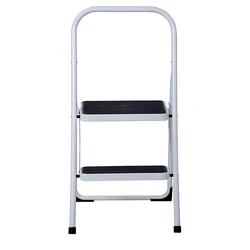 Портативный бытовой 3 ступенчатая стальная лестница с поручнем