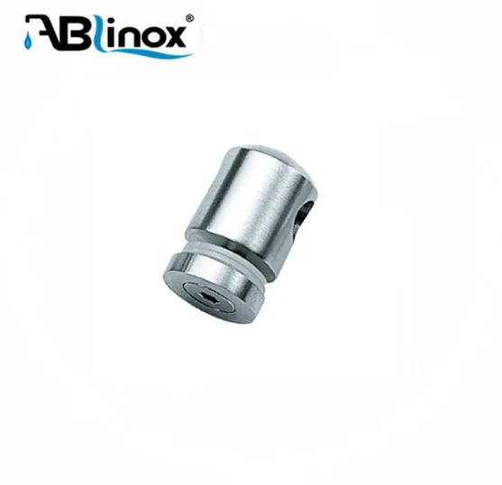 Stainless Steel Tube Holder Cross Bar Railing Connector For Pipe Round Crossbar Holder Glass Railing Standoff