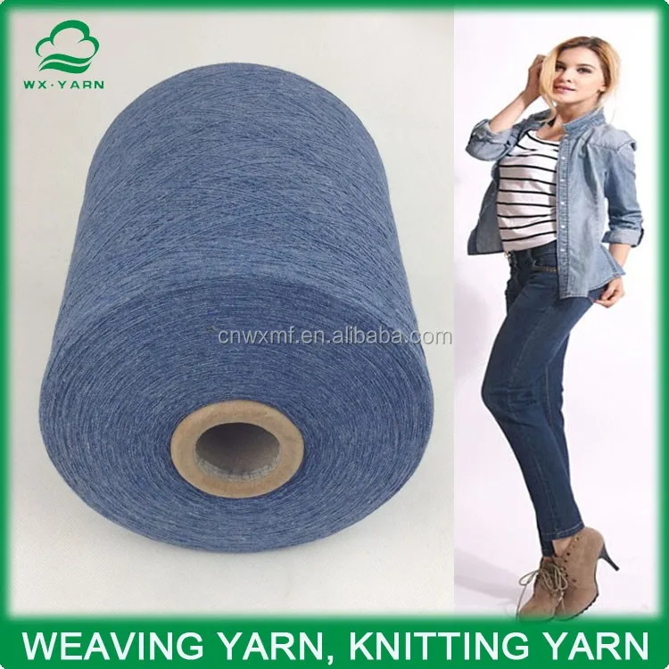 
Ne 20s recycled cotton yarn for jeans 
