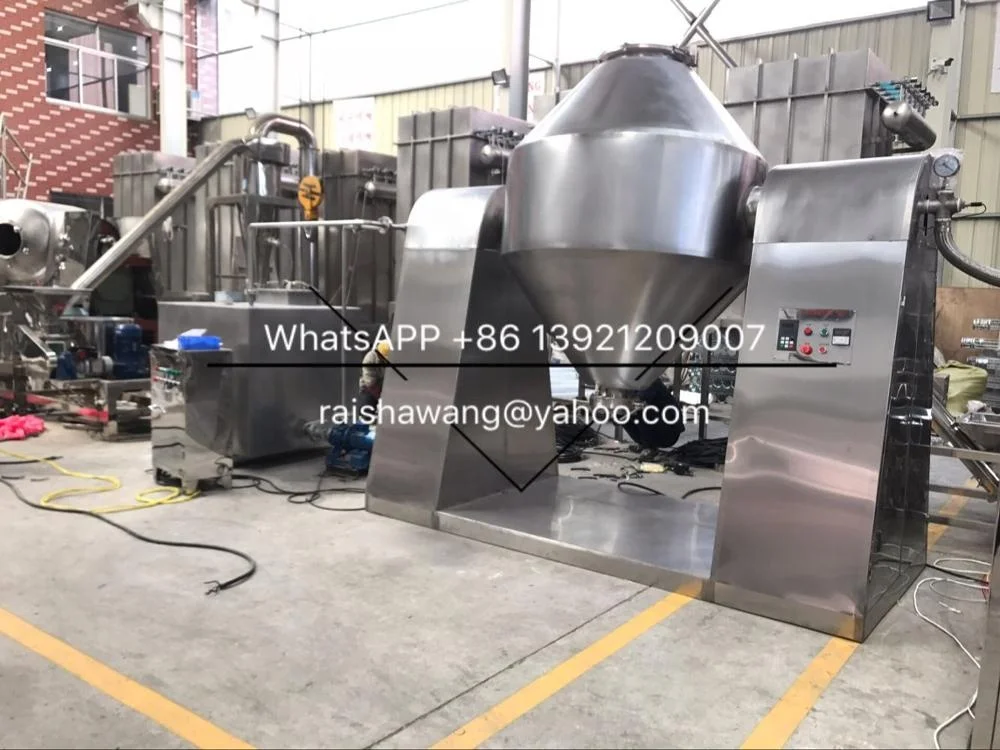 
SZG double cone mixer low temperature dates Sugar extract liquid paste vacuum dryer 