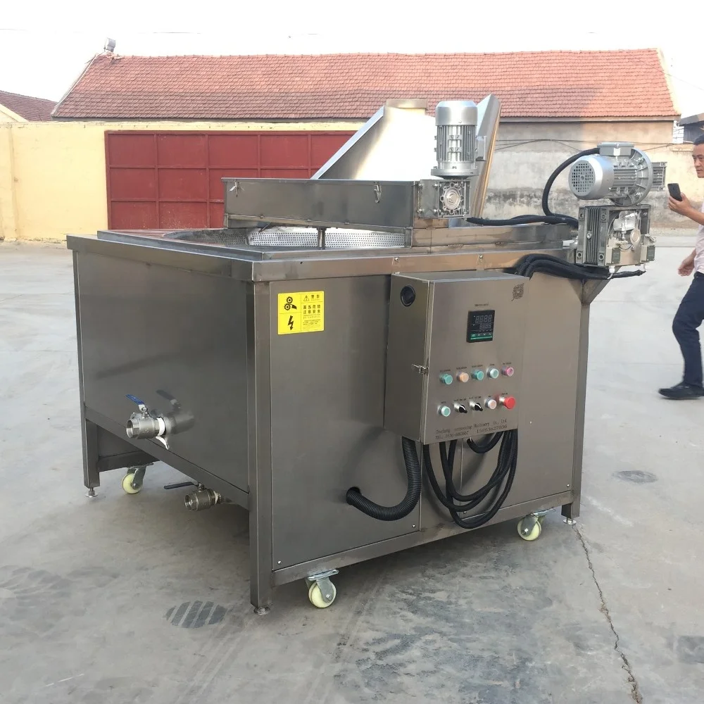 commercial stainless steel banana chips vacuum frying machine