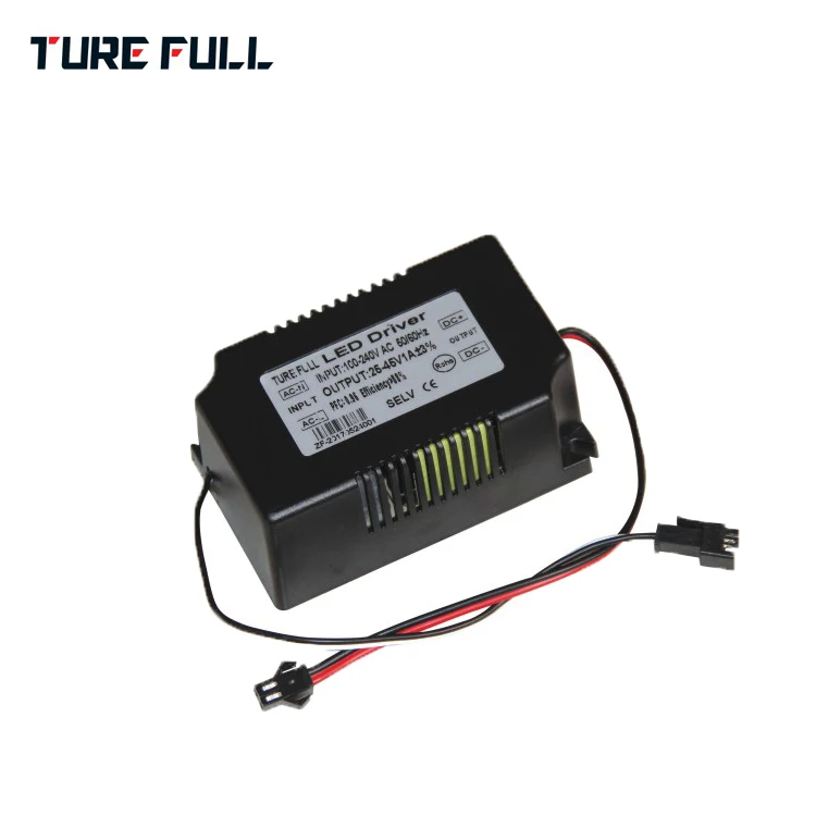 Специально разработанный светодиодный трубчатый драйвер SAACEROHS T8, тонкий 60 Вт 36 В светодиодный светильник для выращивания растений, светодиодный источник питания 51 - 100 Вт 82,8*52*34 мм