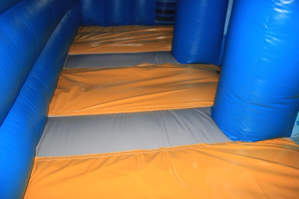 The Pirate ship commercial inflatable bounce house made of lead free pvc tarpaulin from Guangzhou factory