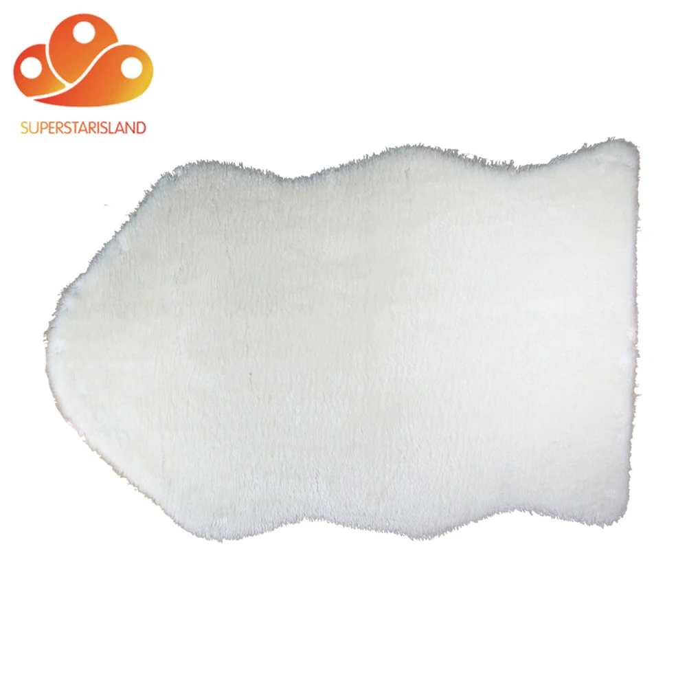 Разноцветные овечки искусственного меха овчины ковер